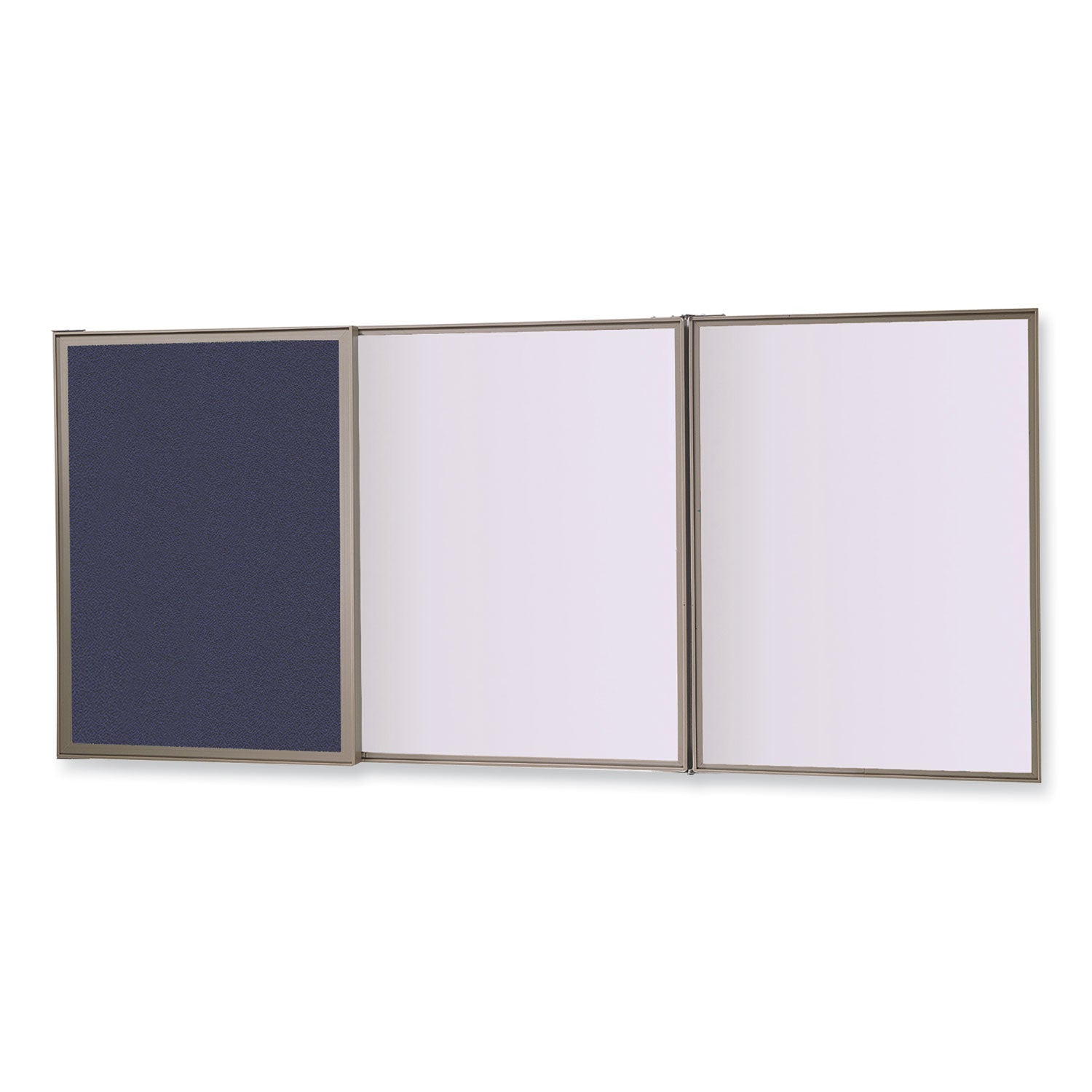 visuall-pc-whiteboard-cabinet-blue-fabric-bulletin-board-exterior-doors-36x24-aluminum-frame-ships-in-7-10-business-days_ghe41301 - 2