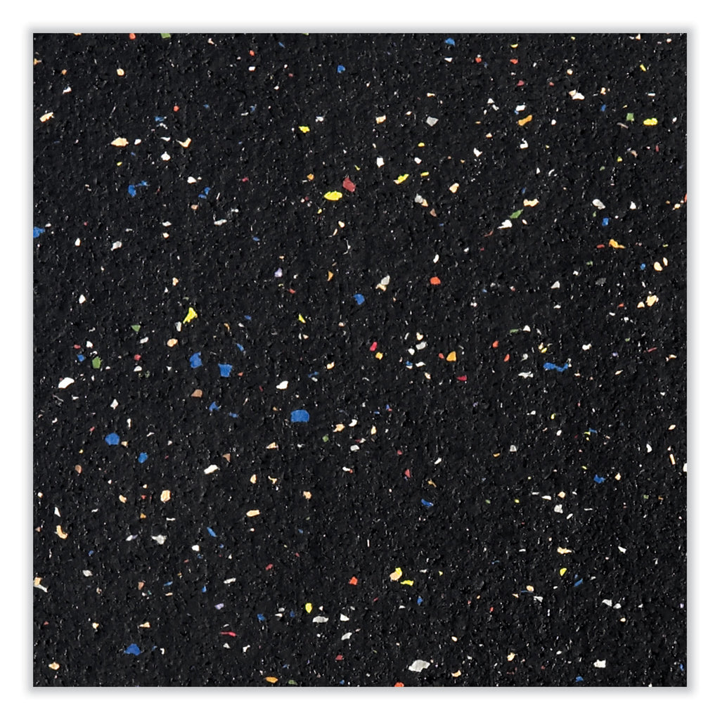 Satin Aluminum-Frame Recycled Rubber Bulletin Boards, 144.5 x 48.5, Confetti Surface, Ships in 7-10 Business Days
