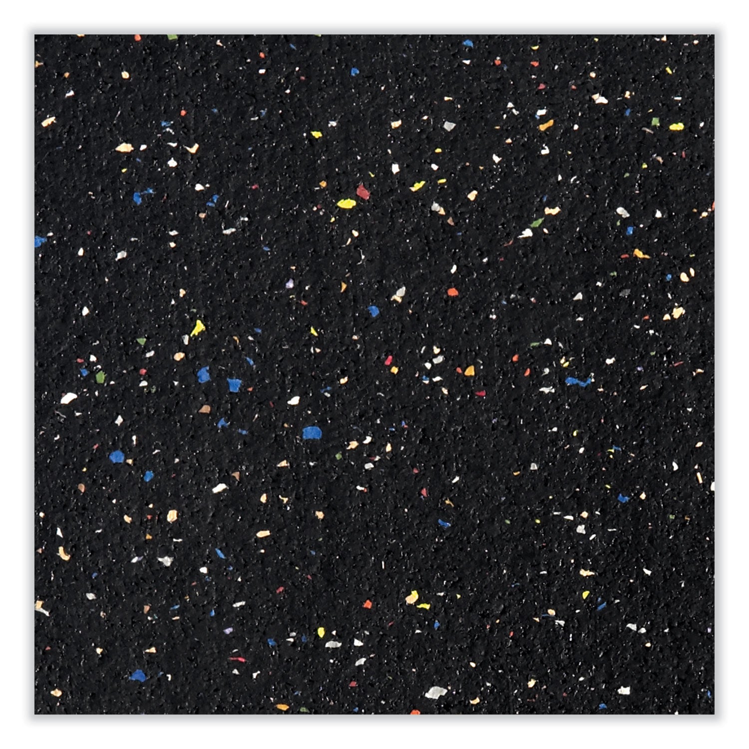 Satin Aluminum-Frame Recycled Rubber Bulletin Boards, 144.5 x 48.5, Confetti Surface, Ships in 7-10 Business Days
