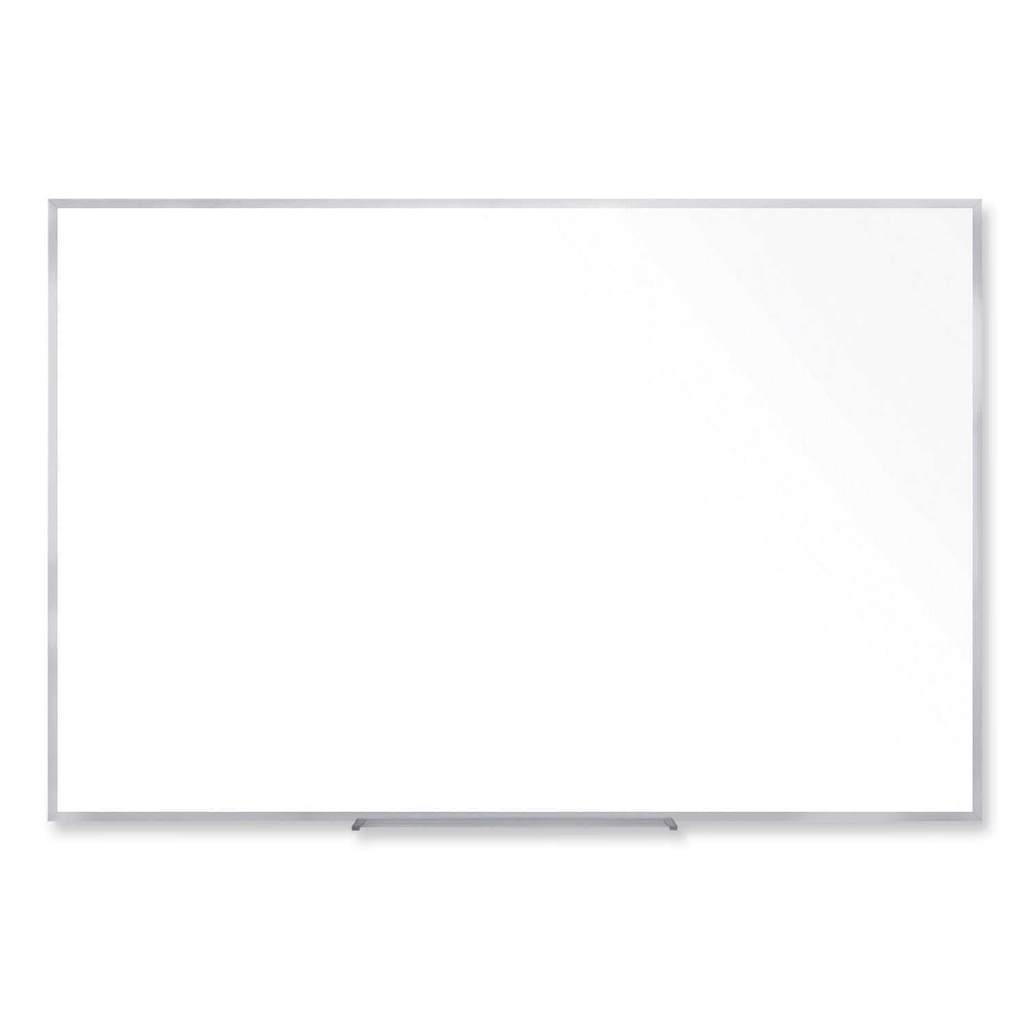 non-magnetic-whiteboard-with-aluminum-frame-6063-x-4847-white-surface-satin-aluminum-frame-ships-in-7-10-business-days_ghem2454 - 1