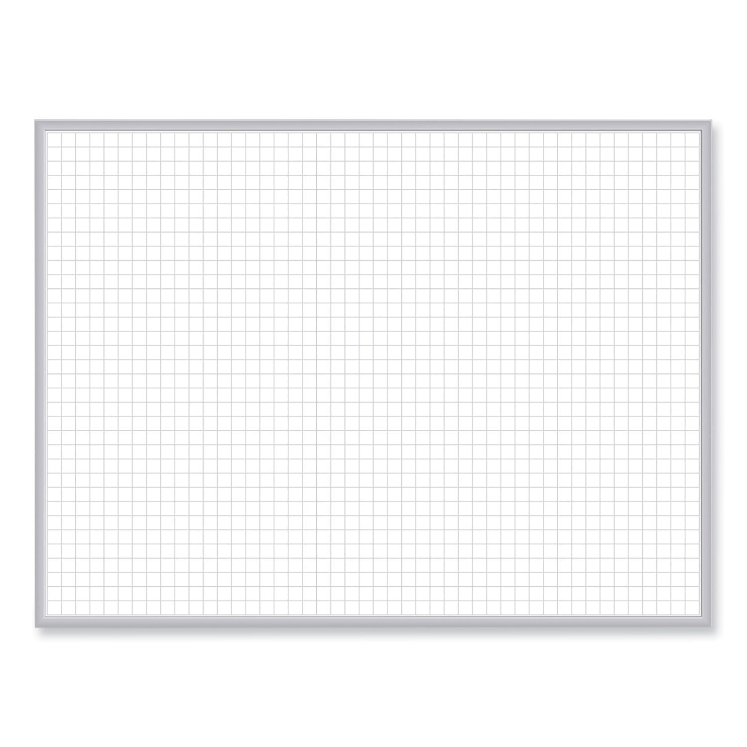1-x-1-grid-magnetic-whiteboard-965-x-485-white-gray-surface-satin-aluminum-frame-ships-in-7-10-business-days_ghegrpm321g48 - 1