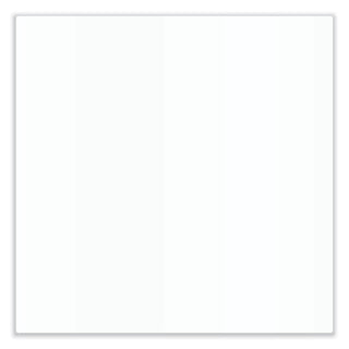 Aria Low Profile Magnetic Glass Whiteboard, 36 x 24, White Surface, Ships in 7-10 Business Days