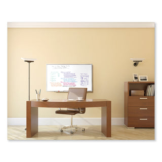 Non-Magnetic Whiteboard with Aluminum Frame, 48.63 x 48.47, White Surface, Satin Aluminum Frame, Ships in 7-10 Business Days
