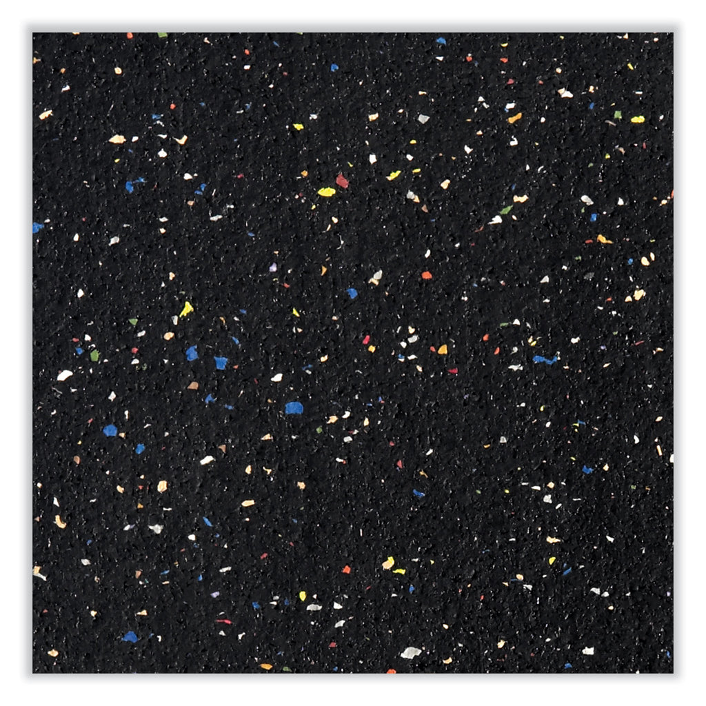 Satin Aluminum-Frame Recycled Rubber Bulletin Boards, 72.5 x 48.5, Confetti Surface, Ships in 7-10 Business Days