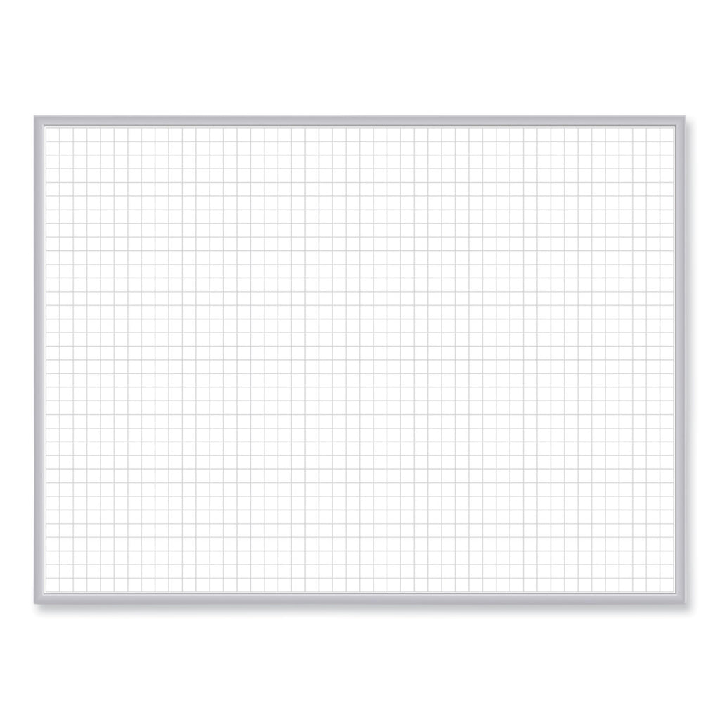 Non-Magnetic Whiteboard with Aluminum Frame, 36 x 23.81, White Surface, Satin Aluminum Frame, Ships in 7-10 Business Days