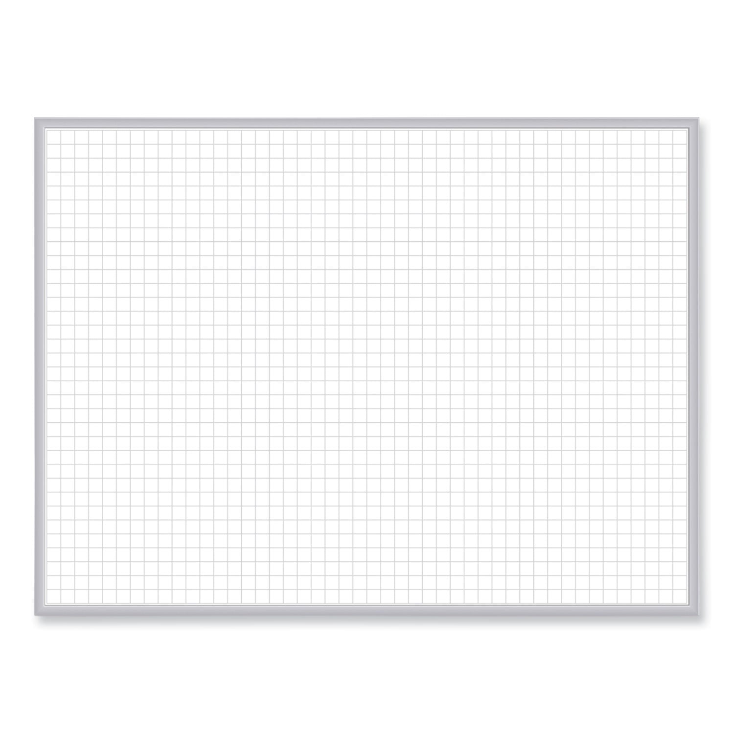 Non-Magnetic Whiteboard with Aluminum Frame, 36 x 23.81, White Surface, Satin Aluminum Frame, Ships in 7-10 Business Days