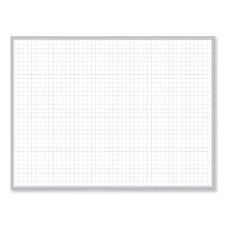 Non-Magnetic Whiteboard with Aluminum Frame, 36 x 23.81, White Surface, Satin Aluminum Frame, Ships in 7-10 Business Days