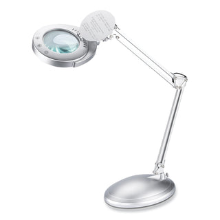 led-magnifier-lamp-with-clamp-swing-arm-22-high-silver-ships-in-4-6-business-days_vlu9vsl40203sc - 2
