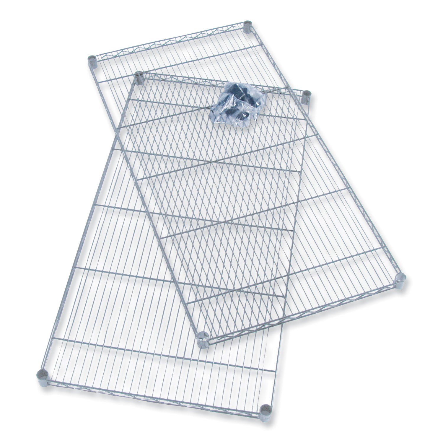 Industrial Extra Shelf Pack, 36w x 24d x 1.5h, Steel, Metallic Gray, 2/Pack, Ships in 1-3 Business Days