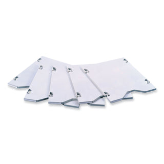 E-Z Sort Additional Mail Trays, 5 Shelves, 11 x 12.5 x 0.5, Gray, Ships in 1-3 Business Days