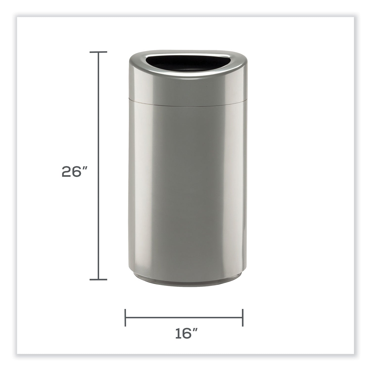 open-top-oval-waste-receptacle-14-gal-steel-silver-ships-in-1-3-business-days_saf9921sl - 3