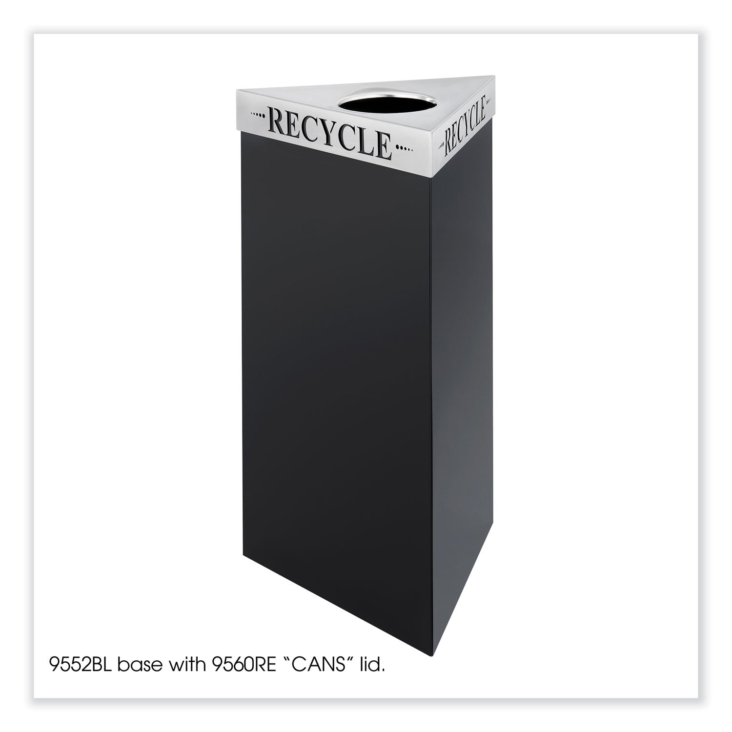 trifecta-waste-receptacle-lid-laser-cut-recycle-inscription-20w-x-20d-x-3h-stainless-steel-ships-in-1-3-business-days_saf9560re - 4