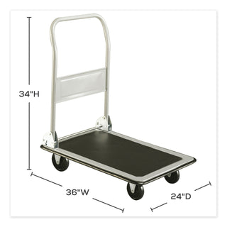 tuff-truck-platform-truck-500-lb-capacity-36-x-24-gray-ships-in-1-3-business-days_saf4063 - 3