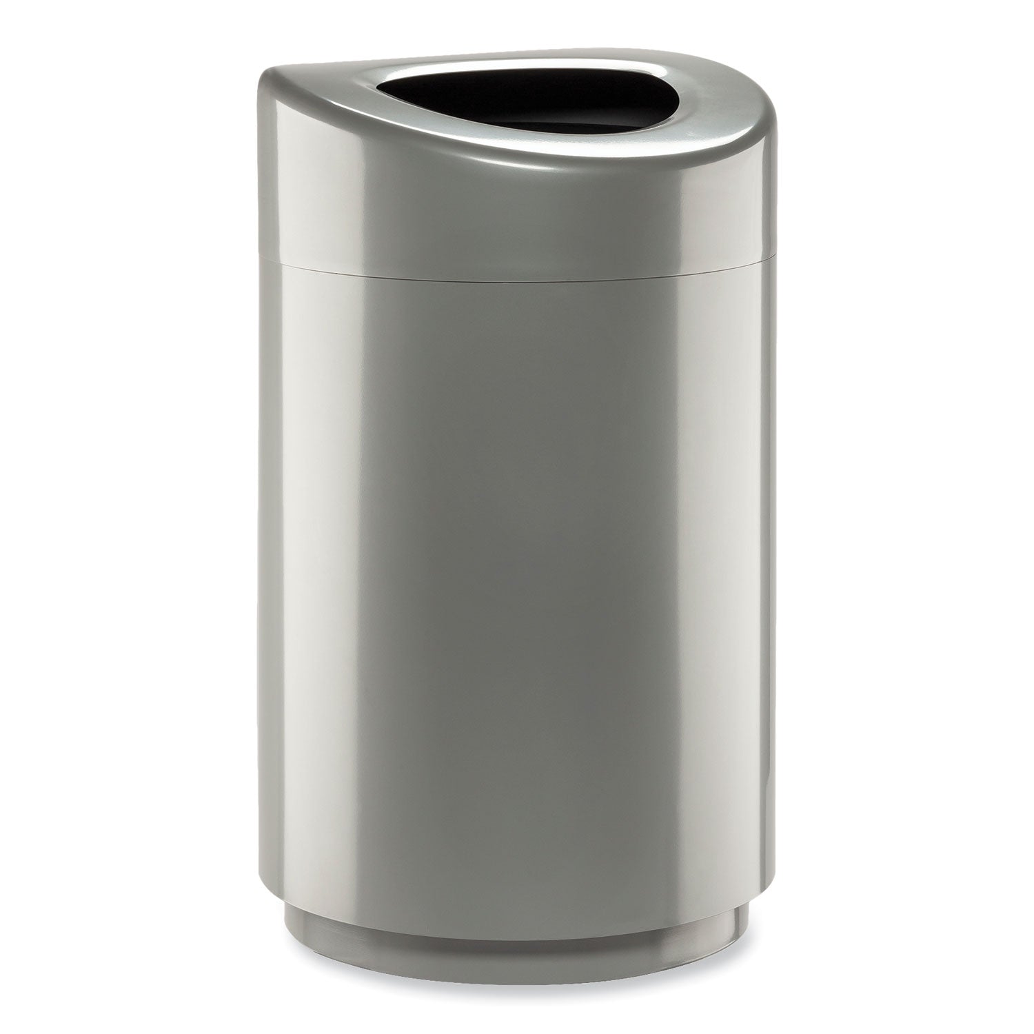 open-top-round-waste-receptacle-30-gal-steel-silver-ships-in-1-3-business-days_saf9920sl - 1