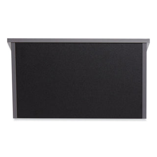 Tabletop Lectern, 23.75 x 19.87 x 13.75, Black, Ships in 1-3 Business Days