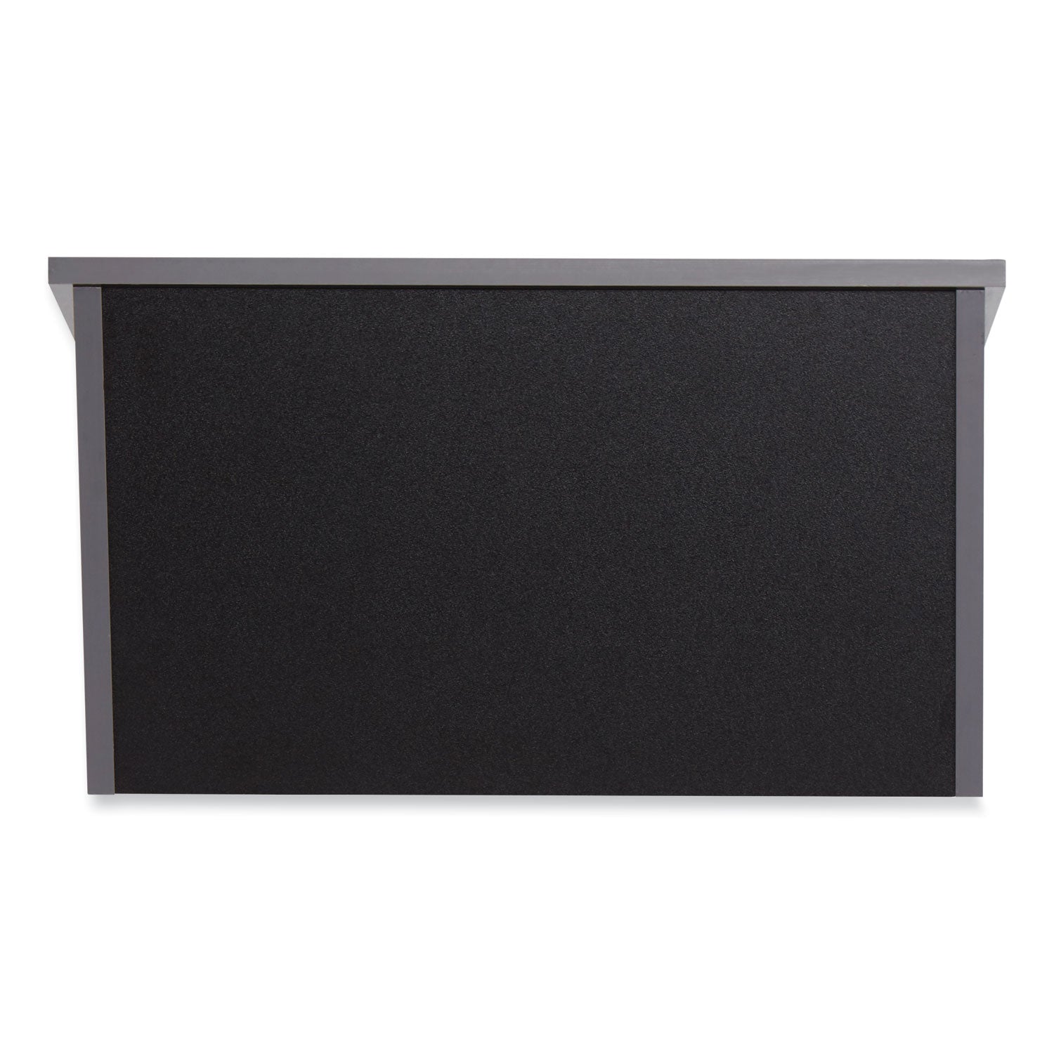 Tabletop Lectern, 23.75 x 19.87 x 13.75, Black, Ships in 1-3 Business Days