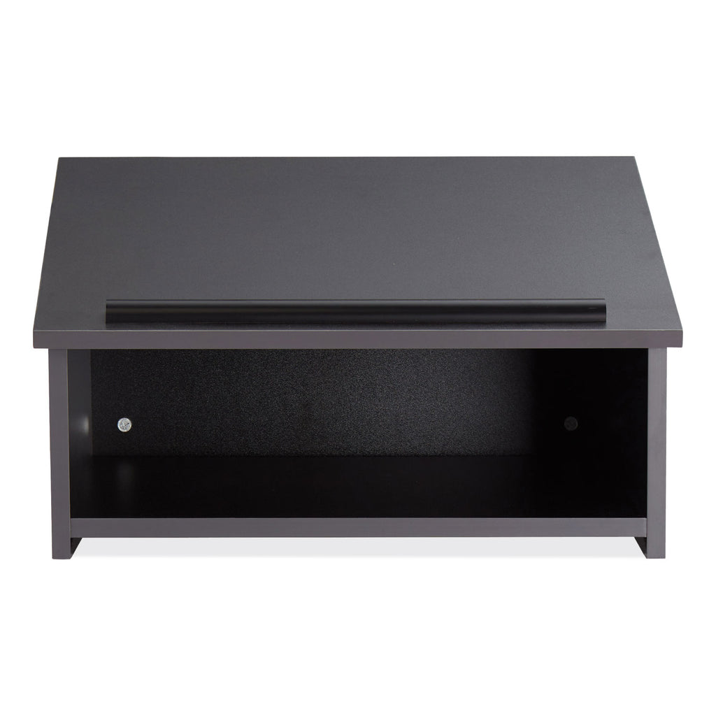 Tabletop Lectern, 23.75 x 19.87 x 13.75, Black, Ships in 1-3 Business Days