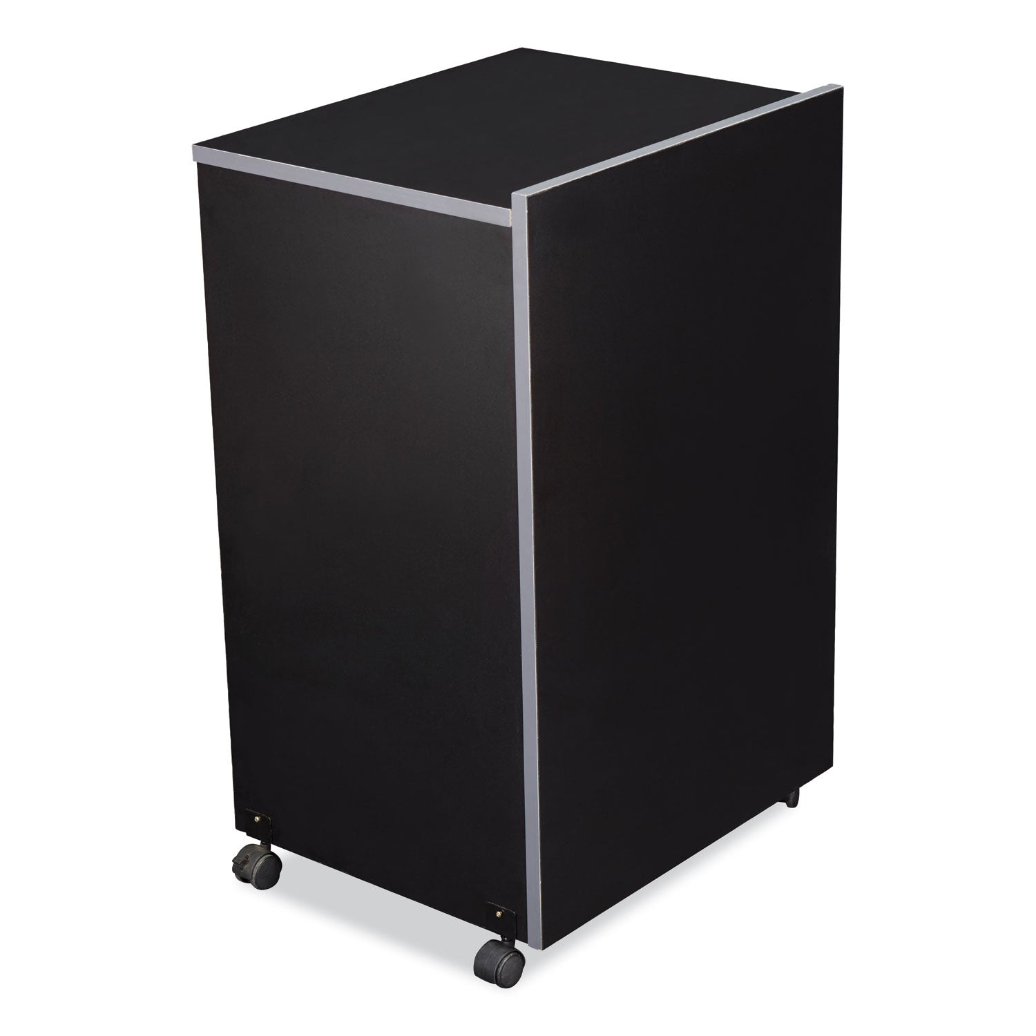 AV Cart/Lectern Base, 21.12 x 17.5 x 33.75, Black, Ships in 1-3 Business Days