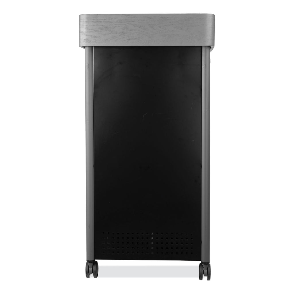 Greystone Lectern, 23.5 x 19.25 x 45.5, Charcoal Gray, Ships in 1-3 Business Days