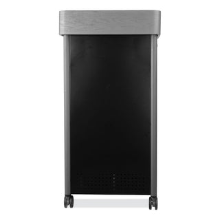 Greystone Lectern, 23.5 x 19.25 x 45.5, Charcoal Gray, Ships in 1-3 Business Days
