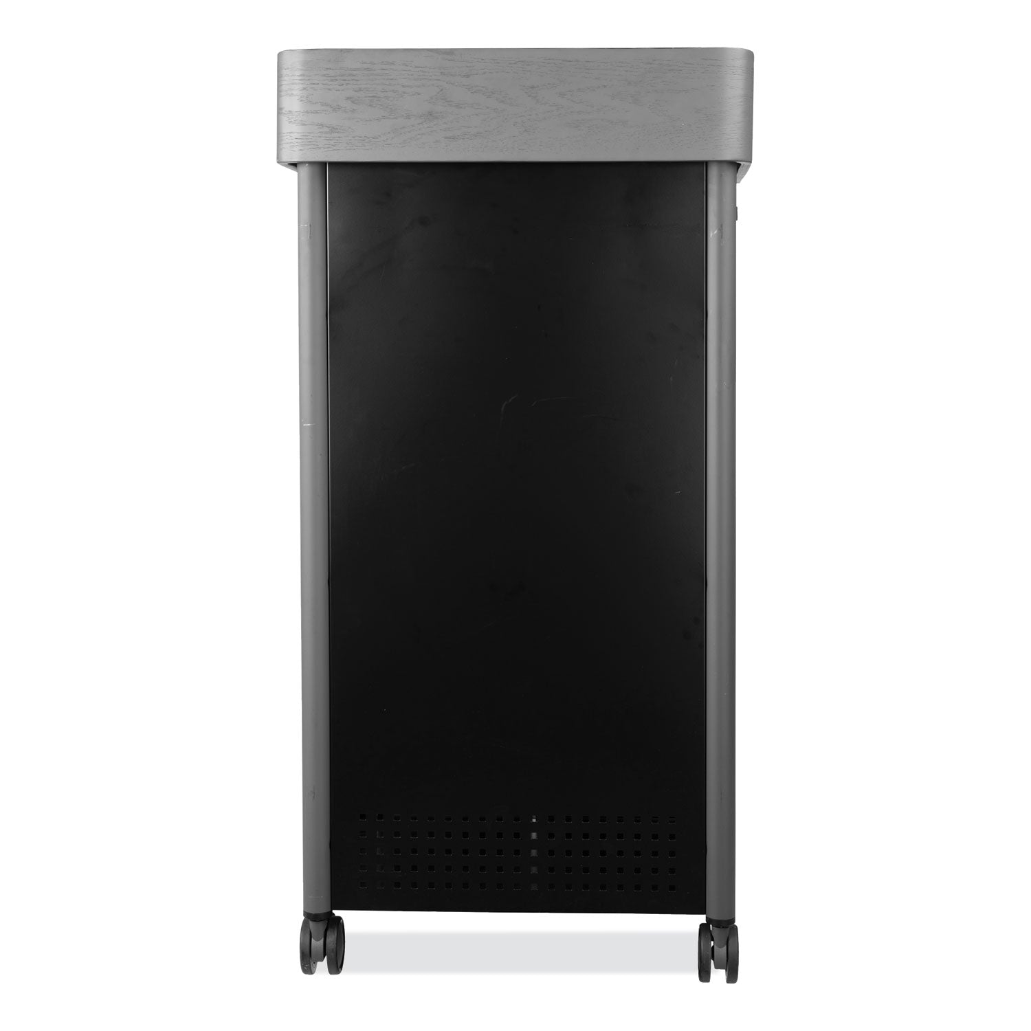 Greystone Lectern, 23.5 x 19.25 x 45.5, Charcoal Gray, Ships in 1-3 Business Days