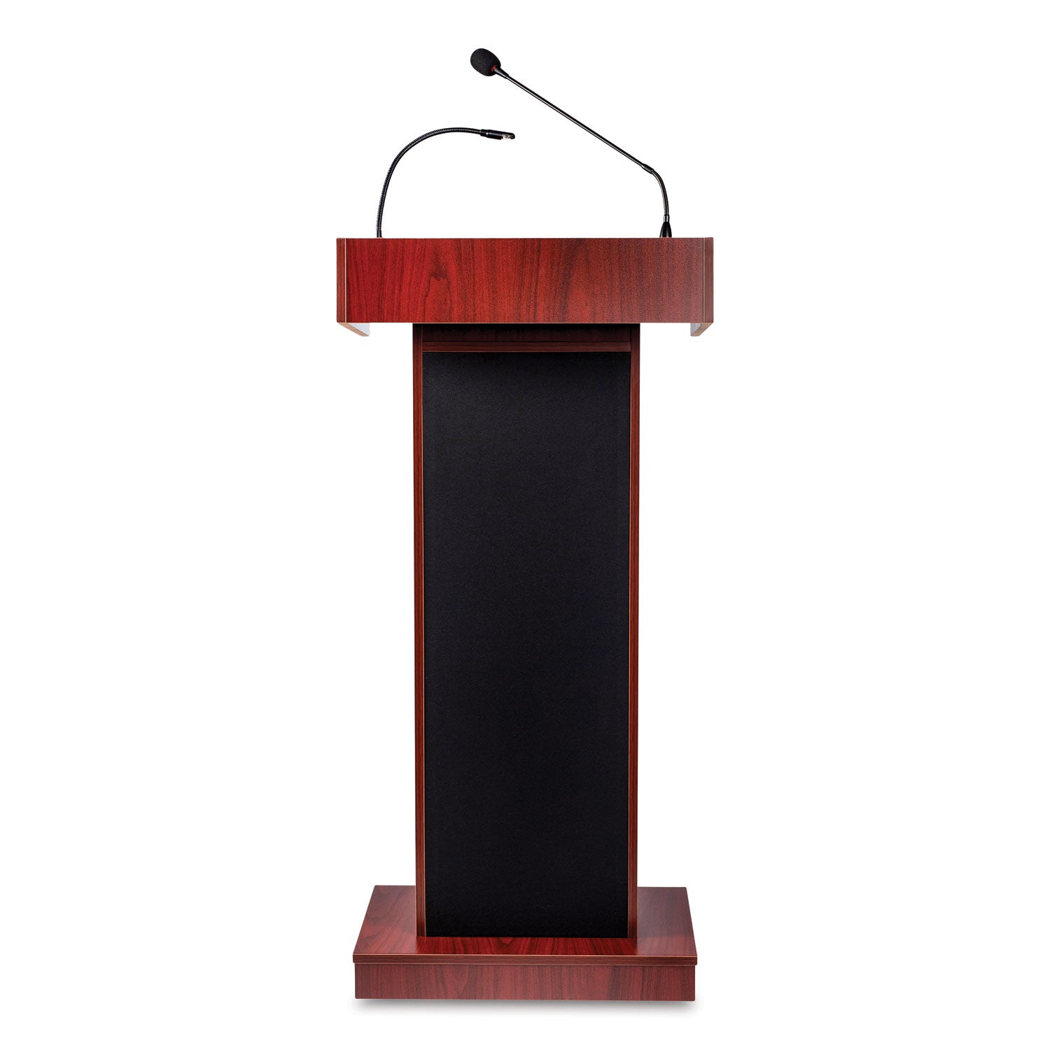 Orator Lectern, 22 x 17 x 46, Mahogany, Ships in 1-3 Business Days