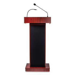 Orator Lectern, 22 x 17 x 46, Mahogany, Ships in 1-3 Business Days
