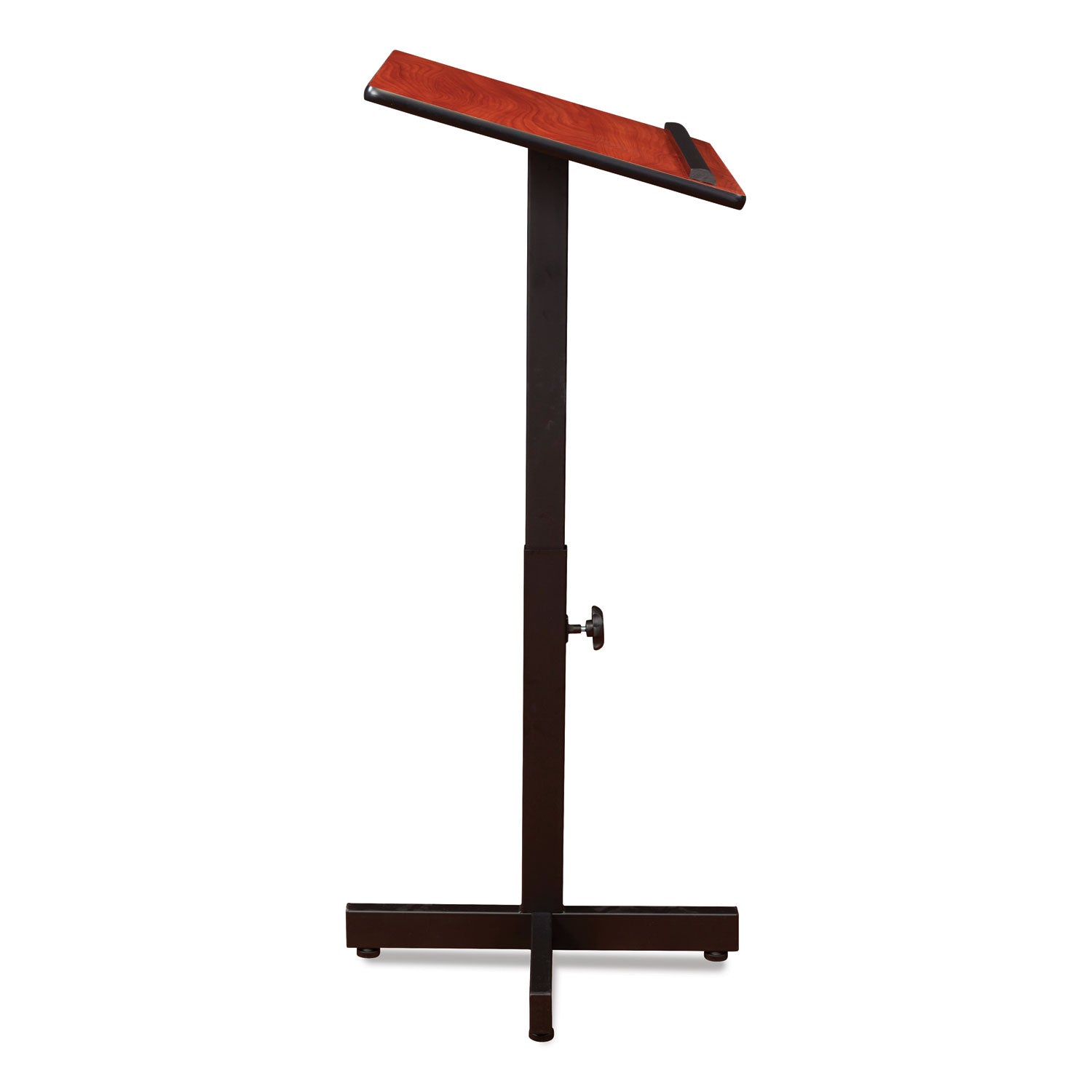Portable Presentation Lectern Stand, 20 x 18.25 x 44, Cherry, Ships in 1-3 Business Days