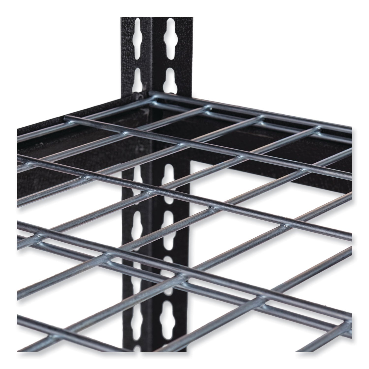 iron-horse-2300-wire-deck-shelving-four-shelf-36w-x-18d-x-60h-black-ships-in-4-6-business-days_hid22129 - 3