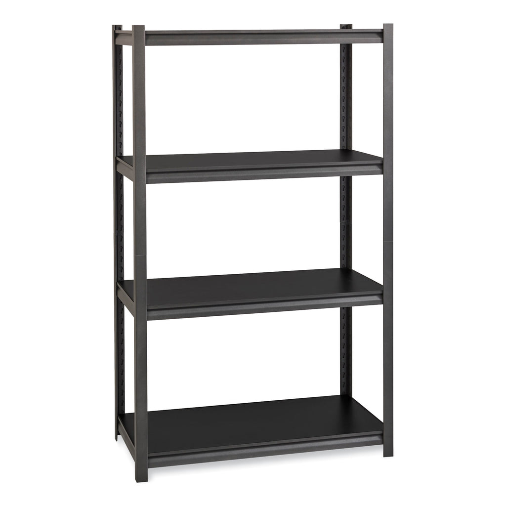 iron-horse-3200-rivet-shelving-four-shelf-36w-x-18d-x-60h-gray-ships-in-4-6-business-days_hid20995 - 1