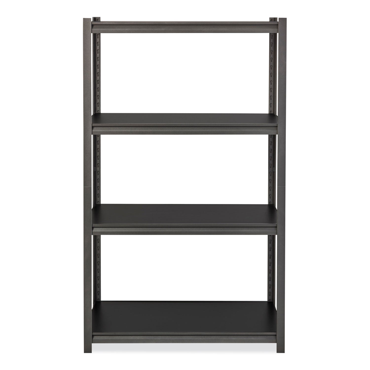 iron-horse-3200-rivet-shelving-four-shelf-36w-x-18d-x-60h-gray-ships-in-4-6-business-days_hid20995 - 2