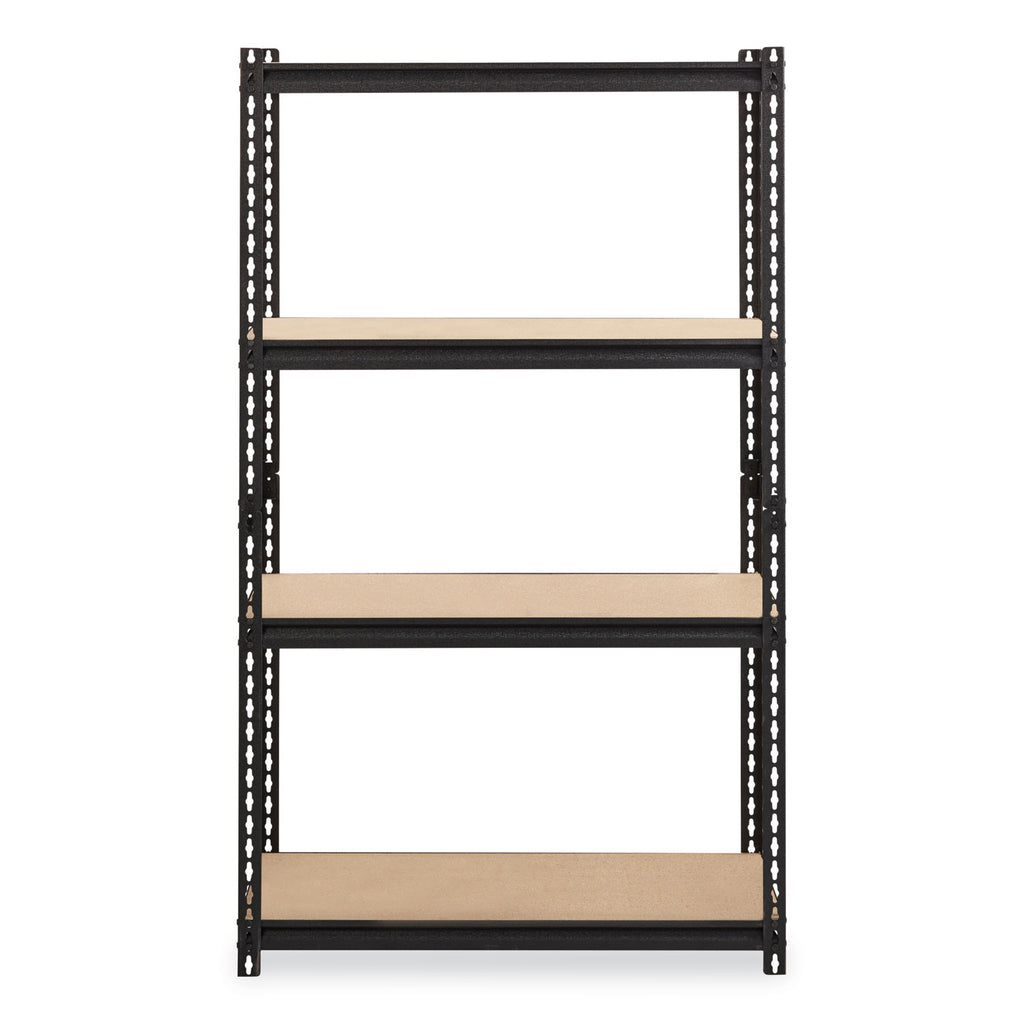 iron-horse-2300-rivet-shelving-four-shelf-36w-x-18d-x-60h-black-ships-in-4-6-business-days_hid20991 - 2