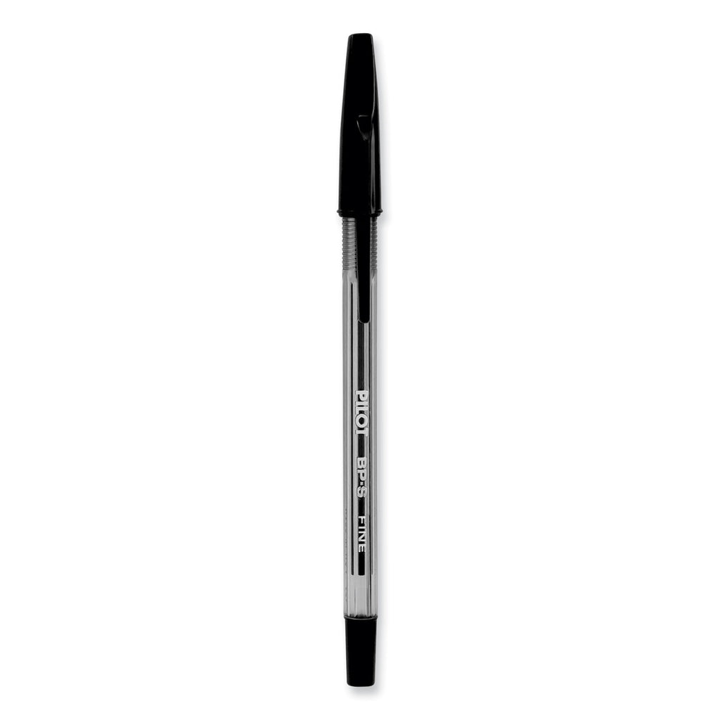 Better Ballpoint Pen, Stick, Fine 0.7 mm, Black Ink, Smoke Barrel, Dozen