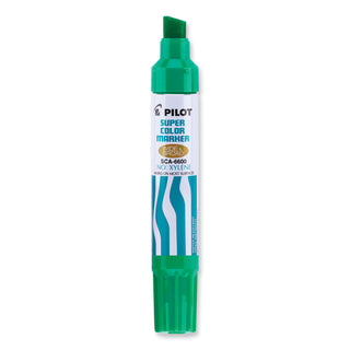Jumbo Refillable Permanent Marker, Broad Chisel Tip, Green - 