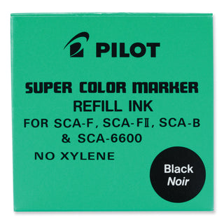 Plumix Fountain Pen Refill Cartridge, Black Ink, 12/Box