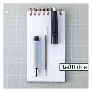 Refill for Dr. Grip, Easytouch, The Better, B2P and Rex Grip BeGreen Ballpoint Pens, Medium Conical Tip, Blue Ink, 2/Pack