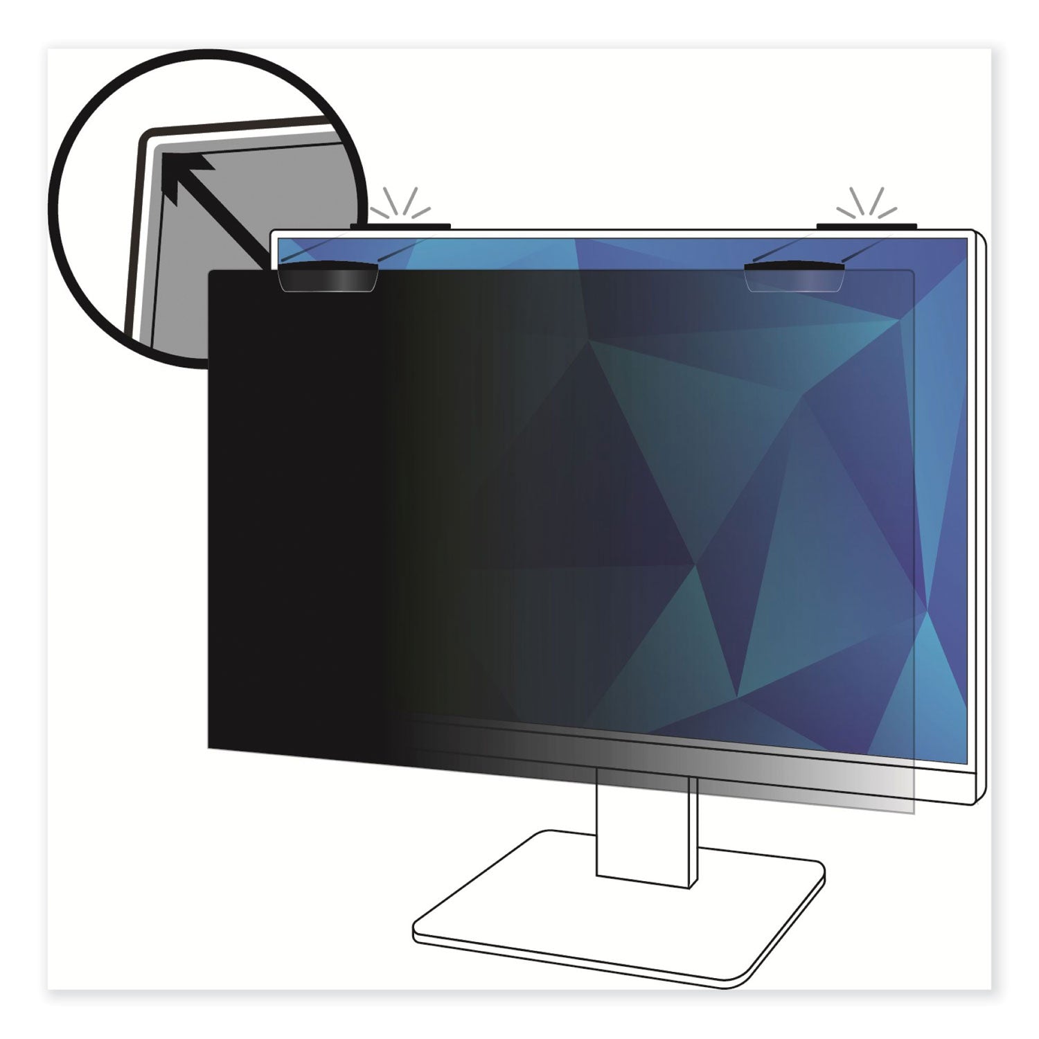 comply-magnetic-attach-privacy-filter-for-238-widescreen-flat-panel-monitor-169-aspect-ratio_mmmpf238w9em - 4
