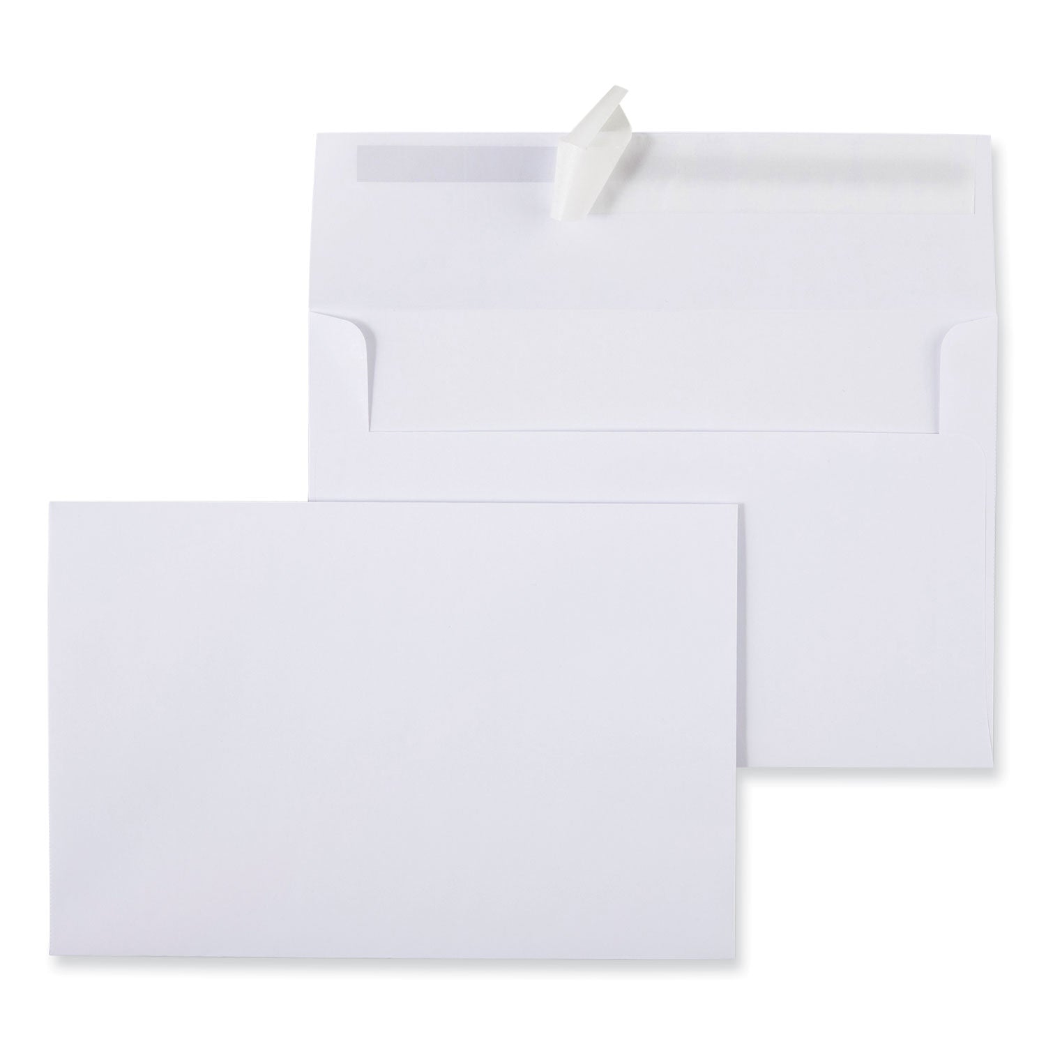 peel-seal-strip-business-envelope-#a9-square-flap-self-adhesive-closure-574-x-875-white-100-box_unv36107 - 2