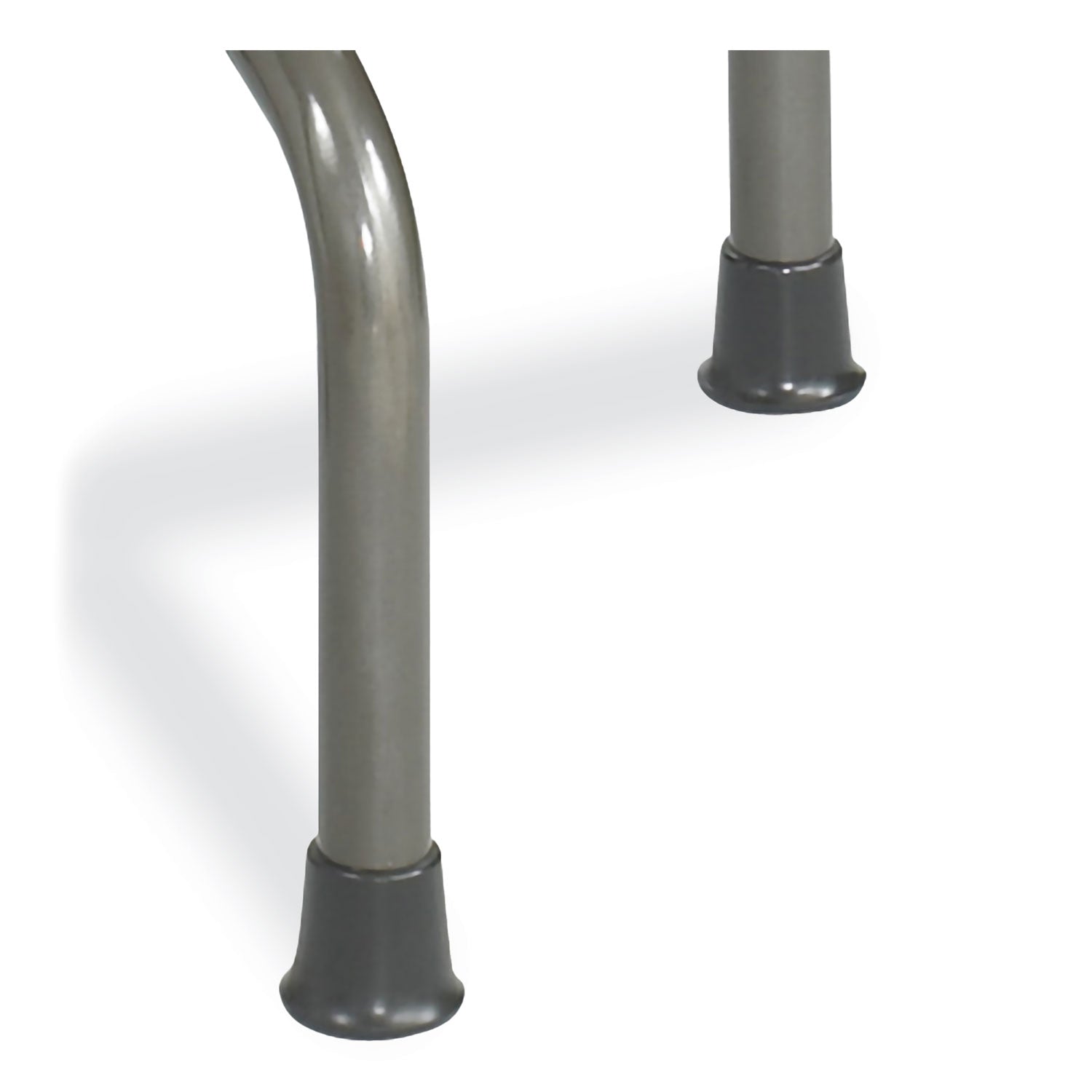 Diesel Low Base Stool, Backless, Supports Up to 250 lb, 16" to 22" High Black Seat, Pewter Base, Ships in 1-3 Business Days