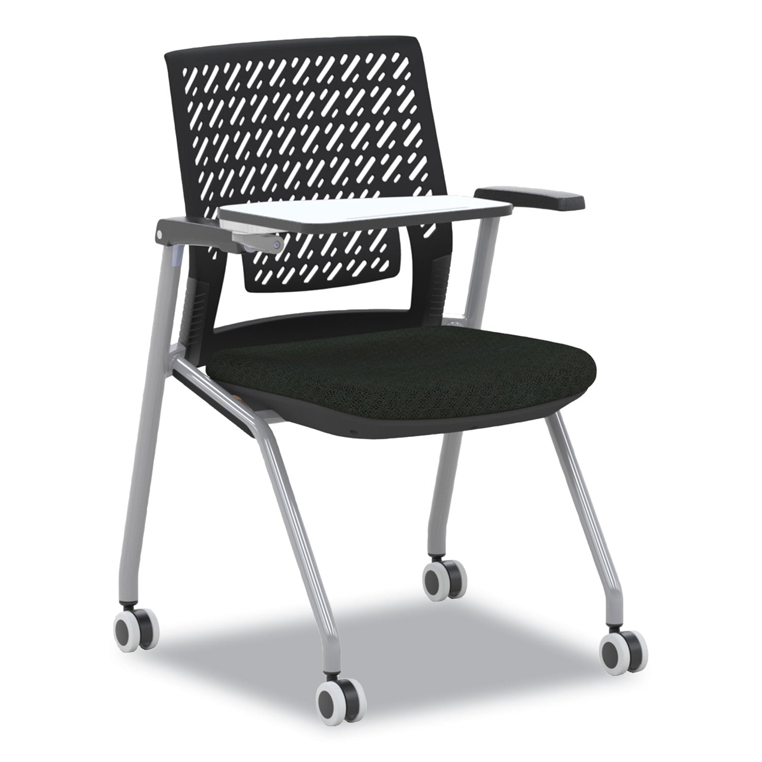 thesis-training-chair-w-flex-back-and-tablet-max-250-lb-18-high-black-seat-gray-base-2-cartonships-in-1-3-business-days_safktx3sbblk - 1