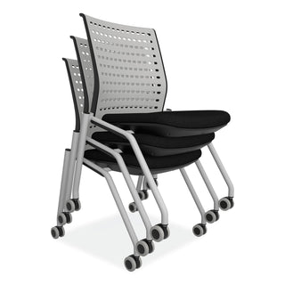 thesis-training-chair-w-static-back-max-250-lb-18-high-black-seat-gray-back-base-2-carton-ships-in-1-3-business-days_safkts2sgblk - 2