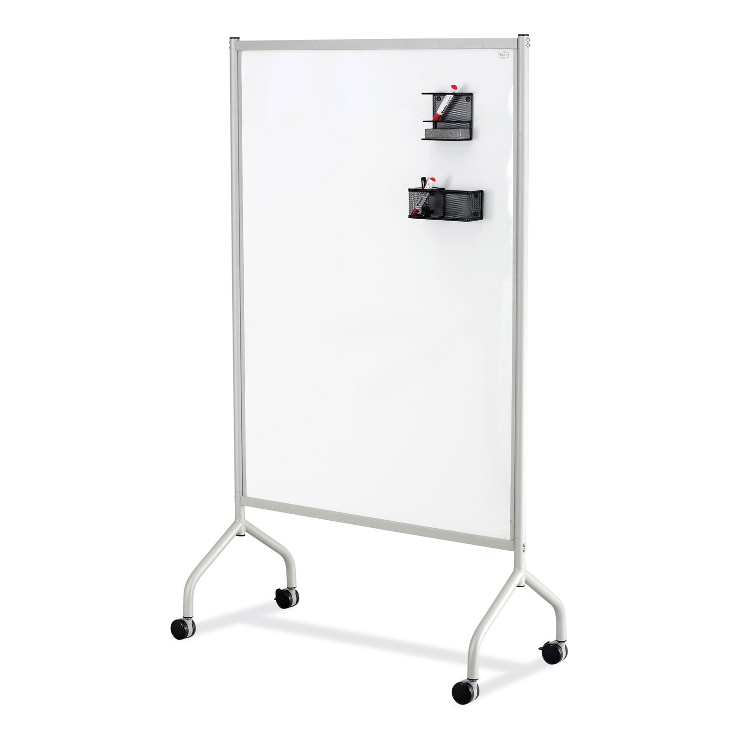 Onyx Mesh Magnetic Marker Basket - 3" Height x 8" Width x 3.3" Depth - Sturdy - Black - Steel, Mesh - 1 Each