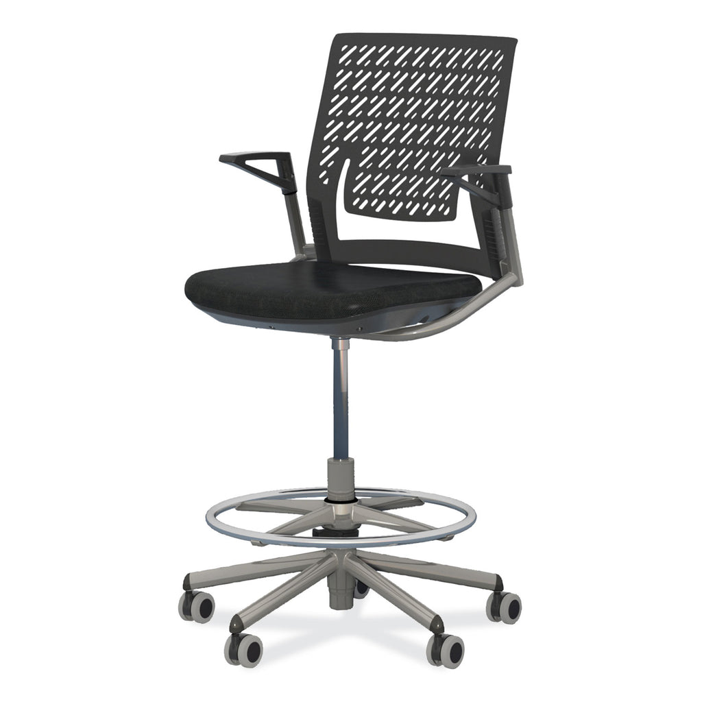thesis-flex-back-stool-w-arms-supports-up-to-250-lb-215-to-295-black-high-seat-silver-base-ships-in-1-3-business-days_safksx1sbblk - 5