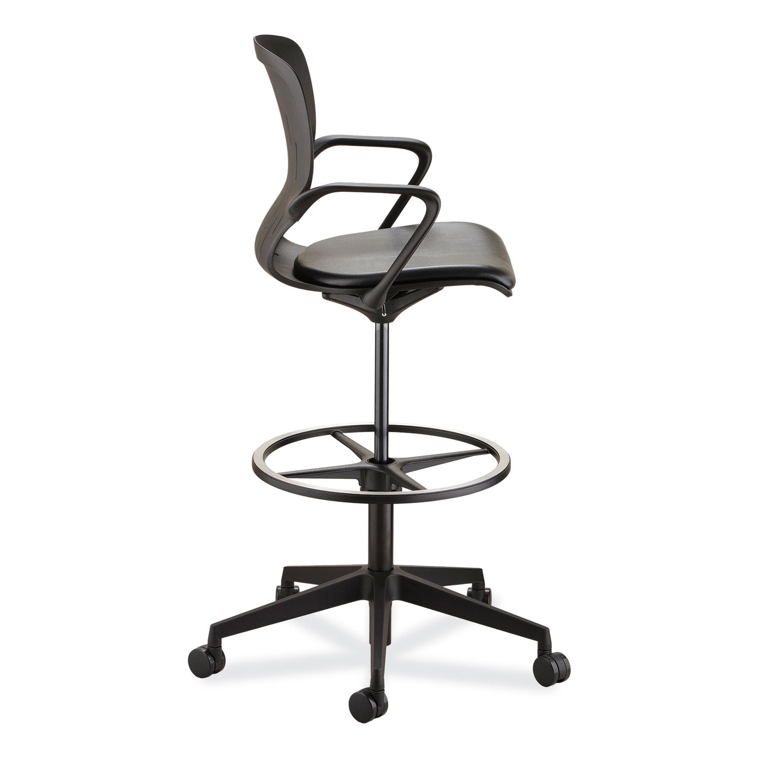 shell-extended-height-chair-supports-up-to-275-lb-22-to-32-high-black-seat-black-back-base-ships-in-1-3-business-days_saf7014bl - 2