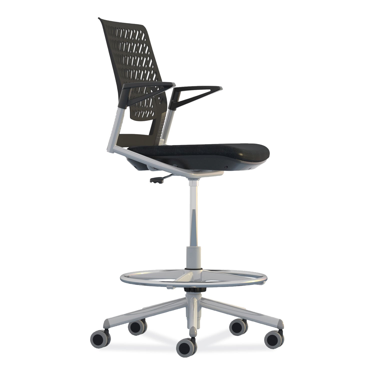 thesis-flex-back-stool-w-arms-supports-up-to-250-lb-215-to-295-black-high-seat-silver-base-ships-in-1-3-business-days_safksx1sbblk - 3