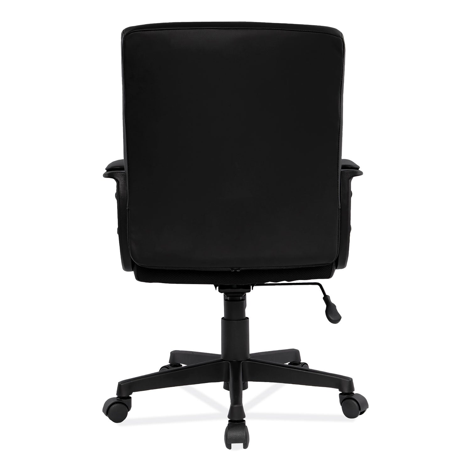 Alera Breich Series Manager Chair, Supports Up to 275 lbs, 16.73" to 20.39" Seat Height, Black Seat/Back, Black Base - 4