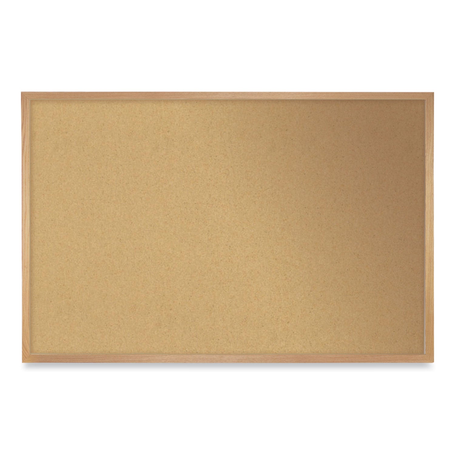 natural-cork-bulletin-board-with-frame-605-x-365-tan-surface-oak-frame-ships-in-7-10-business-days_ghewk35 - 1