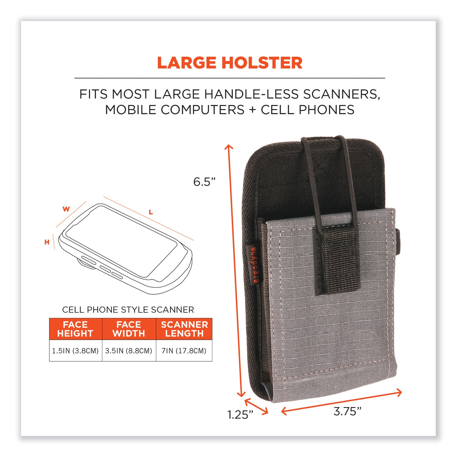 squids-5544-phone-style-scanner-holster-w-belt-clip-and-loops-1-comp-375-x-125-x-65-gray-ships-in-1-3-business-days_ego19187 - 2