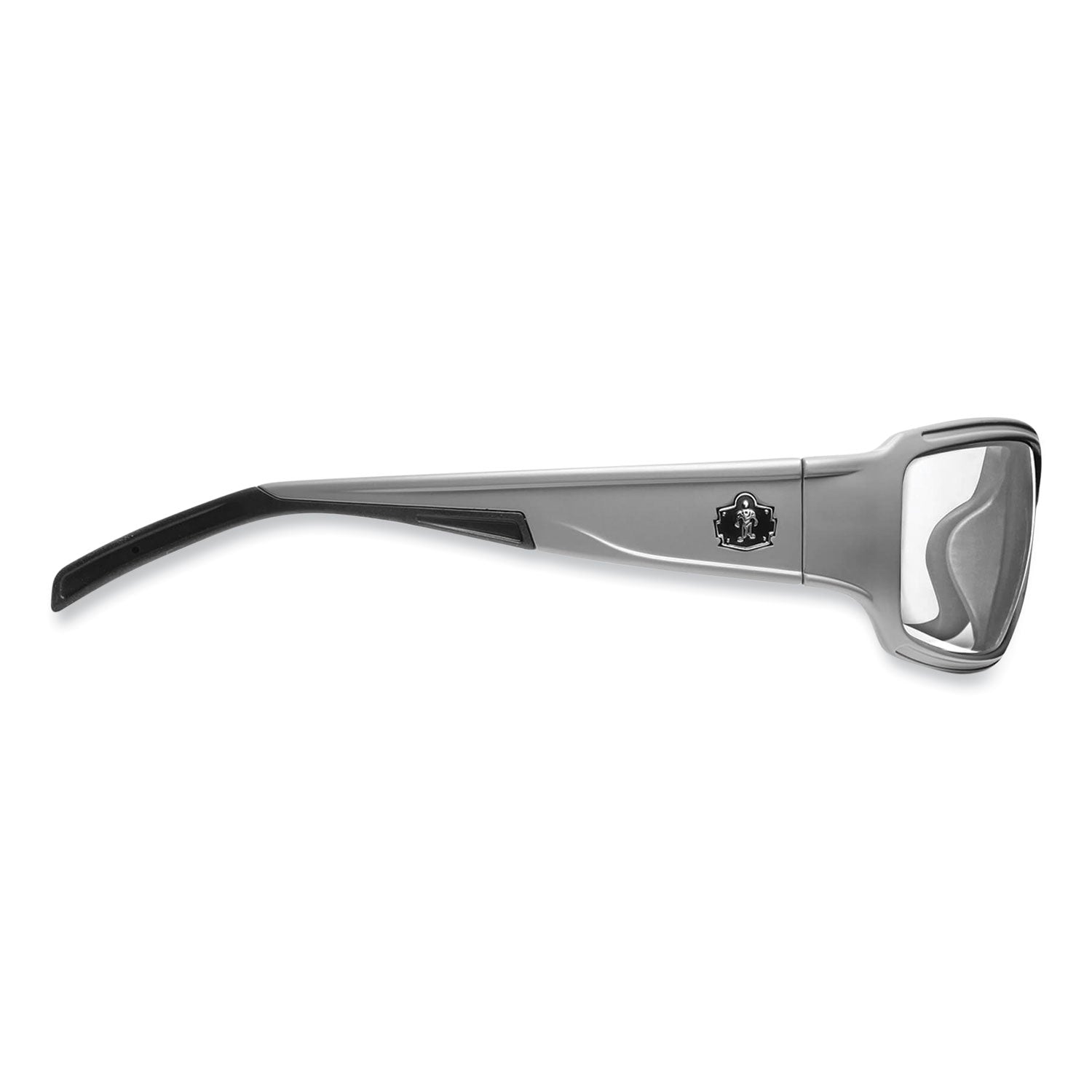 skullerz-thor-safety-glasses-matte-gray-nylon-impact-frame-clear-polycarbonate-lens-ships-in-1-3-business-days_ego51100 - 2