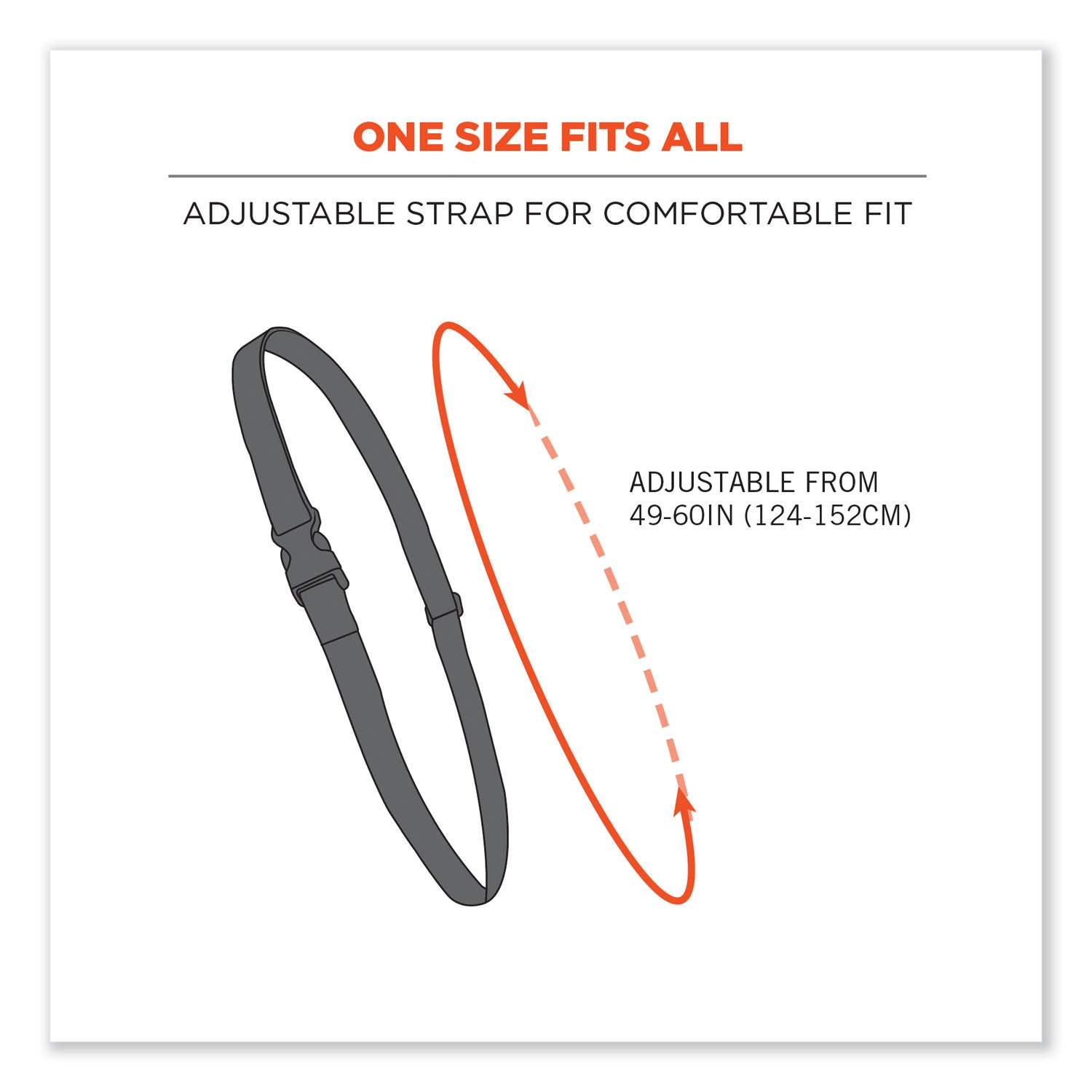Squids 3137 Padded Barcode Scanner Lanyard Sling, 49" to 60" Long, Black, Ships in 1-3 Business Days